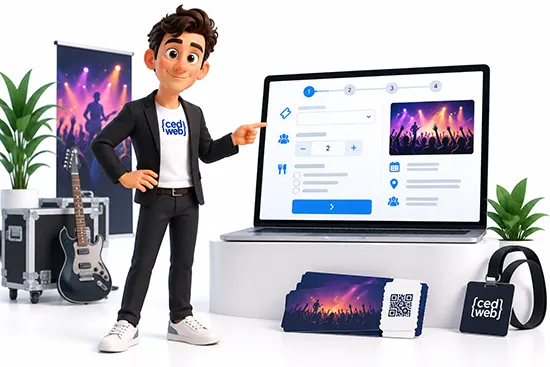 Création de site pour concert, festival et événement privé